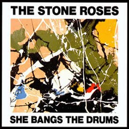 Singlen ”She Bangs the Drums” kansikuva