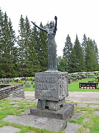 Sankaripatsas Kotiseudun henki, Saarijärvi, 1953.[5]