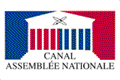 Ancien logo de Canal Assemblée nationale de 1993 à 1996.