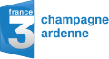 Ancien logo de France 3 Champagne-Ardenne du 4 janvier 2010 au 1er janvier 2017.