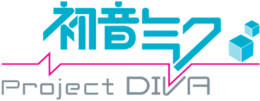 Logo du premier opus du jeu Hatsune Miku: Project DIVA, utilisée comme logo de la série.