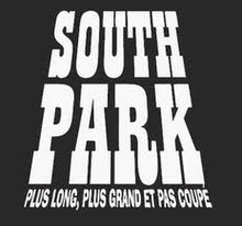 Description de l'image South Park, le film Logo.jpg.