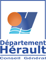 Logo du conseil général de l'Hérault de septembre 1998 au 1er avril 2015.