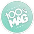 Logo de 100 % mag de septembre à novembre 2014.