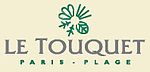 dessin de l'ancien logo du Touquet-Paris-Plage où sont symbolisées les quatre saisons