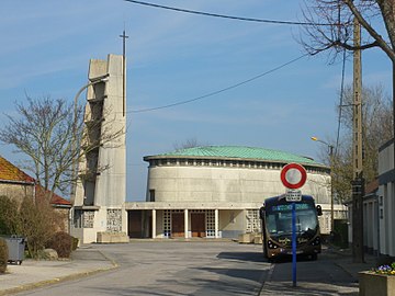 L'église Saint-Martin.