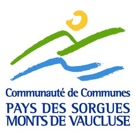 Blason de Communauté de communes Pays des Sorgues Monts de Vaucluse