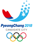 Logo de la candidature de PyeongChang aux Jeux olympiques de 2018