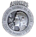 Logo intitulé "ANMEPS - Association nationale des médaillés de l'éducation physique et des sports"