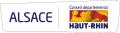 Logo du Haut-Rhin de 2018 à 2020.
