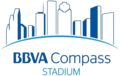 Logo du BBVA Compass Stadium de 2012 à 2019.