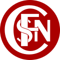 Premier insigne de la SNCF créé par Maximilien Vox, utilisé à partir du 1er janvier 1938.