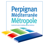 Blason de Perpignan Méditerranée Métropole Perpinyà Mediterrània Metròpoli