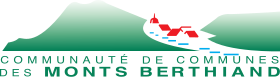 Blason de Communauté de communes des monts Berthiand