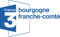 Ancien logo de France 3 Bourgogne Franche-Comté du 7 janvier 2002 au 6 avril 2008.