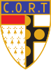 Logo du club qui reprend les armes de Roubaix sur sa gauche et de Toucoing sur sa droite