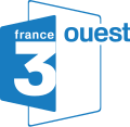 Ancien logo de France 3 Ouest du 7 janvier 2002 au 6 avril 2008 (aujourd'hui dénommée France 3 Bretagne et France 3 Pays de la Loire).