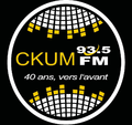 Logo célébrant le 40e anniversaire de CKUM, 2011