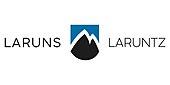 Logo en couleurs avec l'inscription « LARUNS LARUNTZ ».