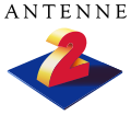 Logo d'Antenne 2 du 5 novembre 1990 au 7 septembre 1992.