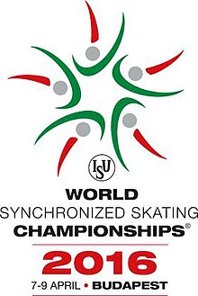 Description de l'image Logo Championnats du monde de patinage synchronisé 2016.jpg.