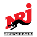 Ancien logo de NRJ Saguenay-Lac-St-Jean du 24 août 2009 au 22 août 2015.