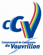 Blason de Communauté de communes du Vouvrillon