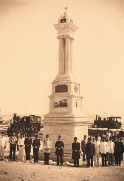 אנדרטת רכבת העמק בחיפה מזרח (1905)