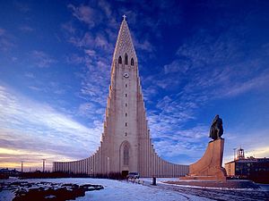 כנסיית הדלגרים ברייקיאוויק בירת איסלנד.