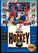 עטיפת המשחק NHLPA Hockey 93