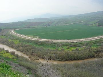 הירדן בצילום ממדינת ירדן