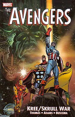 כריכת האוגדן The Avengers: Kree-Skrull War