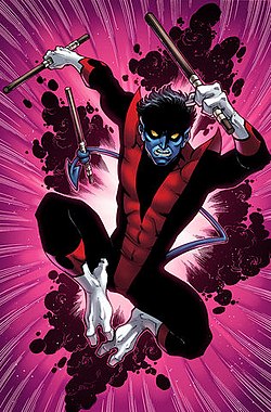 נייטקרולר, כפי שנראה בחוברת Nightcrawler Vol.4 #1 מאפריל 2014, אמנות מאת טוד נאוק.