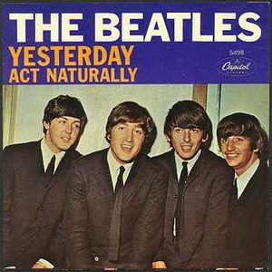 «Yesterday» սինգլի շապիկը (The Beatles, 1976)