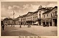 La piazza Carlo Alberto, attuale piazza Émile Chanoux, in epoca fascista