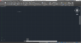 Screenshot di AutoCAD 2015 su Windows 8.1