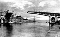 Taranto - Ponte Girevole in apertura (1919)