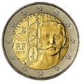 Moneta da 2 € commemorativo emessa dalla Francia nel 2013