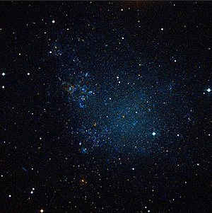 IC 1613의 모습. 국부은하군의 은하이다.