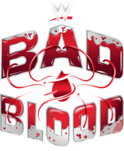 Logotipo do WWE Bad Blood em 2024.