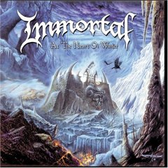 Обложка альбома Immortal «At the Heart of Winter» (1999)