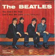 Обложка сингла The Beatles «Can’t Buy Me Love» (1964)