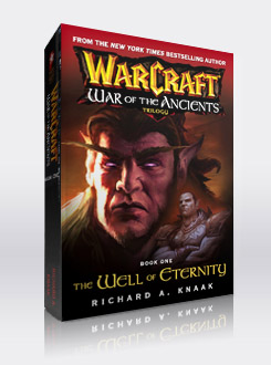 Обложка первой книги Warcraft: War of the Ancients Trilogy, The Well of Eternity (Колодец Вечности)