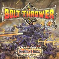 Обложка альбома Bolt Thrower «Realm of Chaos...Slaves to Darkness» (1989)