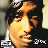 Обложка альбома 2Pac «Greatest Hits» (1998)