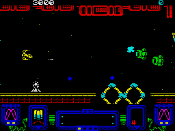 Скриншот геймплея для ZX Spectrum