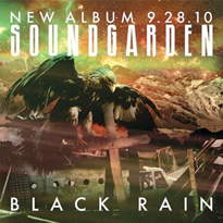 Обложка сингла Soundgarden «Black Rain» (2010)