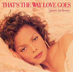 Обложка сингла Джанет Джексон «That’s the Way Love Goes» (1993)