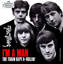 Обложка сингла The Yardbirds «Train Kept A-Rollin’» ()