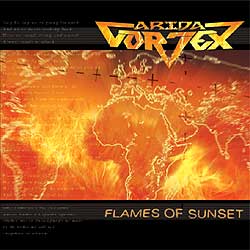 Обложка альбома Arida Vortex «Flames of Sunset» (2006)